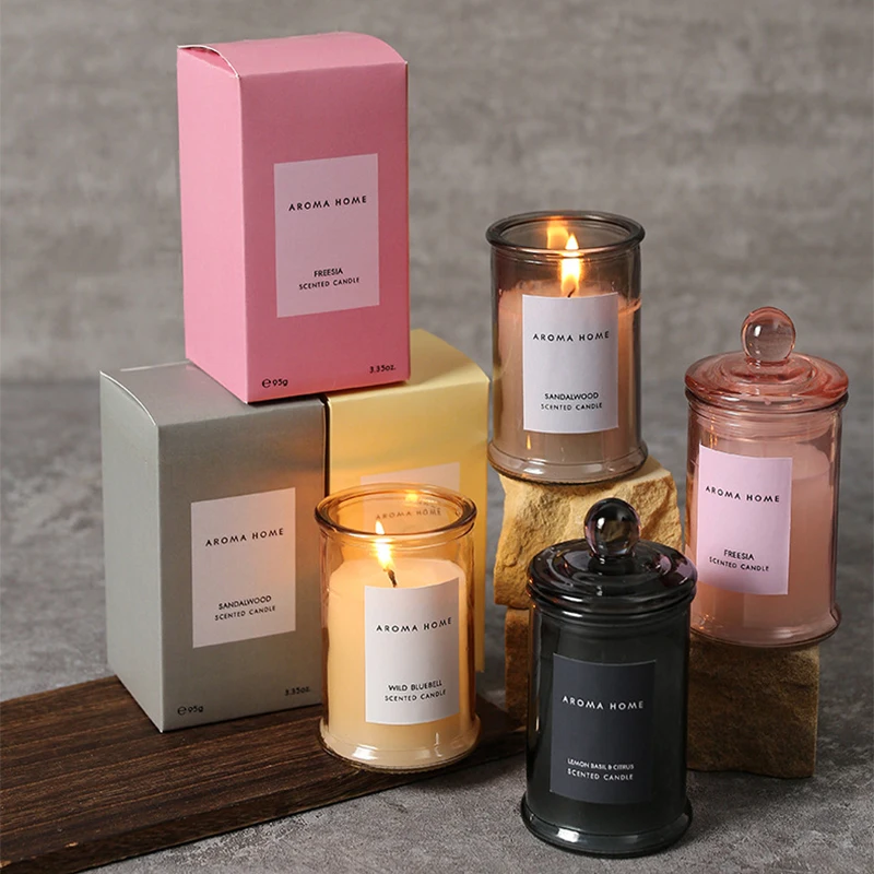 Candle Supplies Glass Jars - Ins Style Vintage Glass Jar Scented