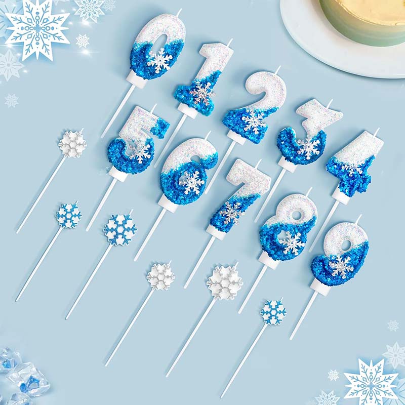 Candle. Queen - Frozen Birthday Candle Snow Queen Candle