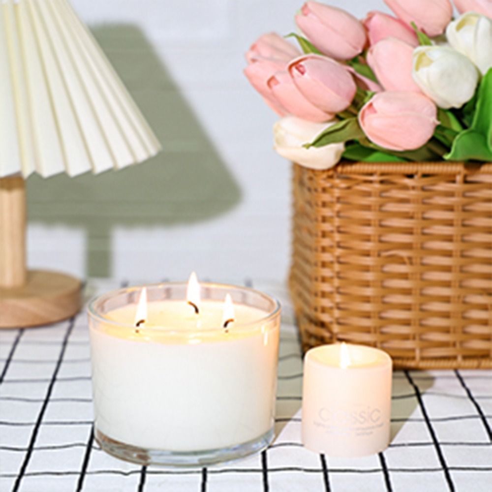 Candle Supplies Glass Jars - C9 Clear Glass Candle Jars Small