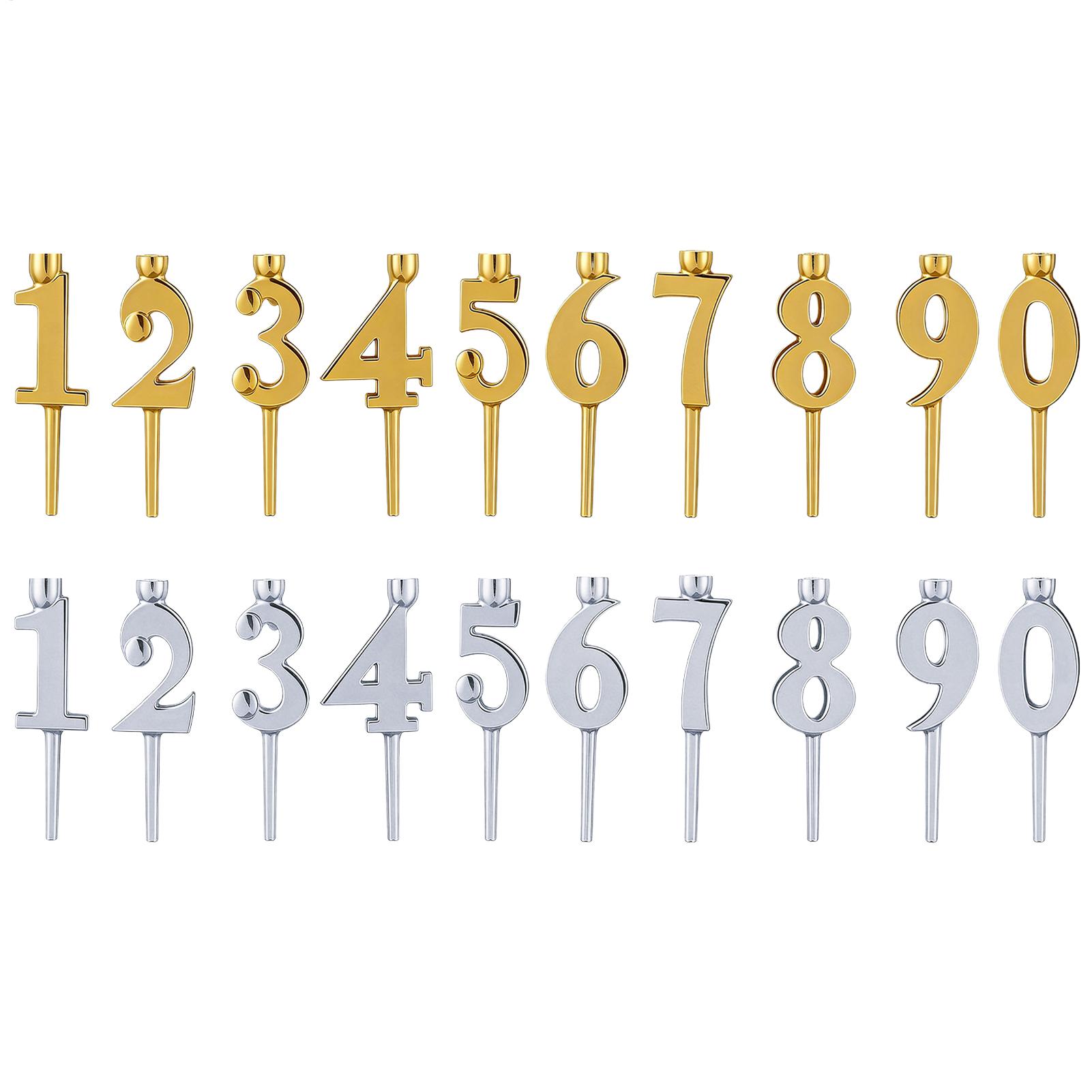 Number Candle 0-9 Number Party - Candle. Queen incelemesi ve fiyatı