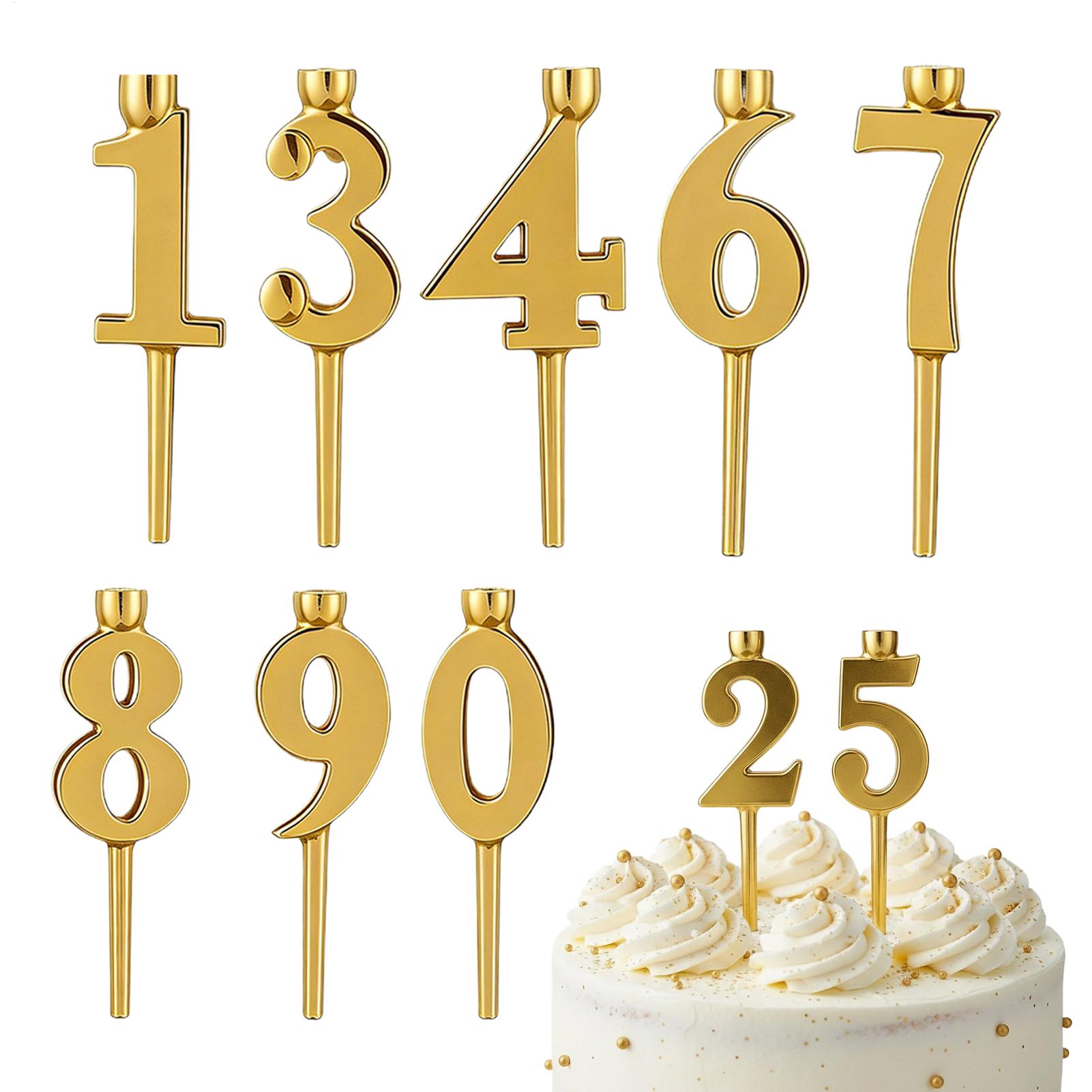 Number Candle 0-9 Number Party - Candle. Queen incelemesi ve fiyatı