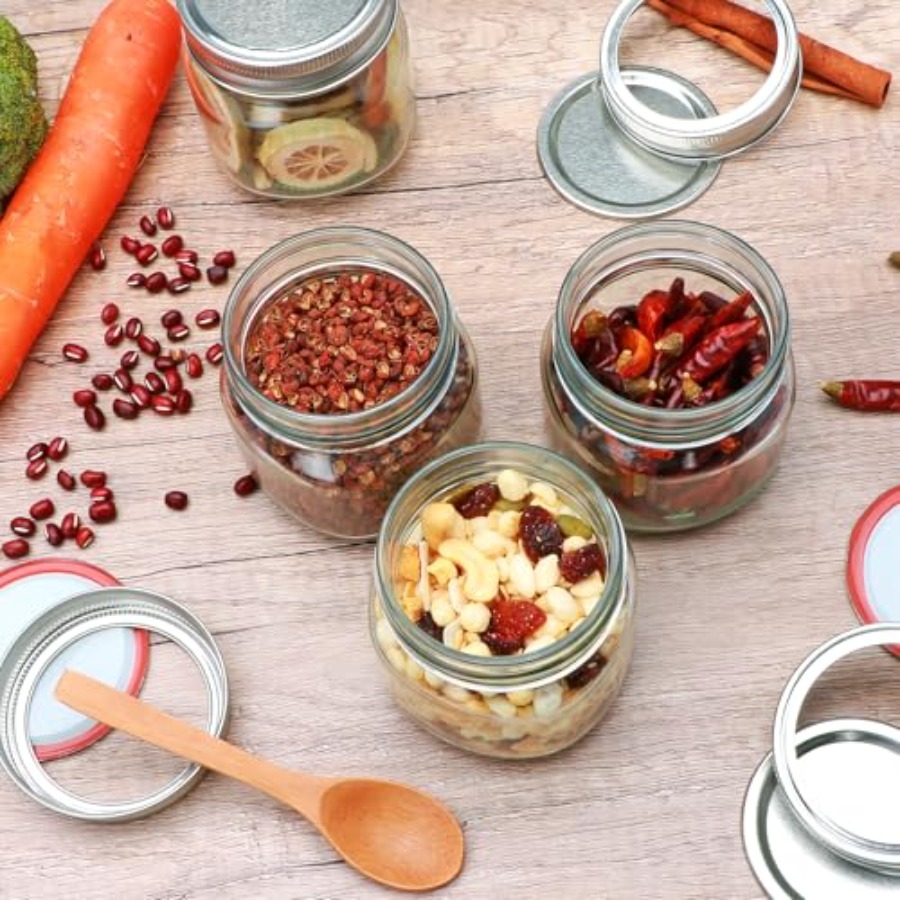 8 oz Mason Jars 4 Pack Small G - Mason Jar 8Oz incelemesi ve fiyatı