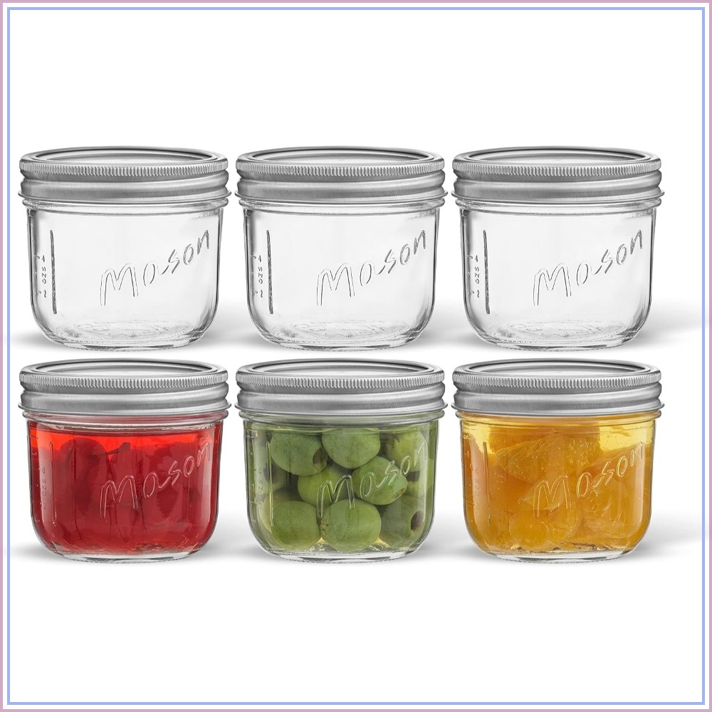 8 Oz Mason Jars with Lids, Lab - Mason Jar 8Oz incelemesi ve fiyatı