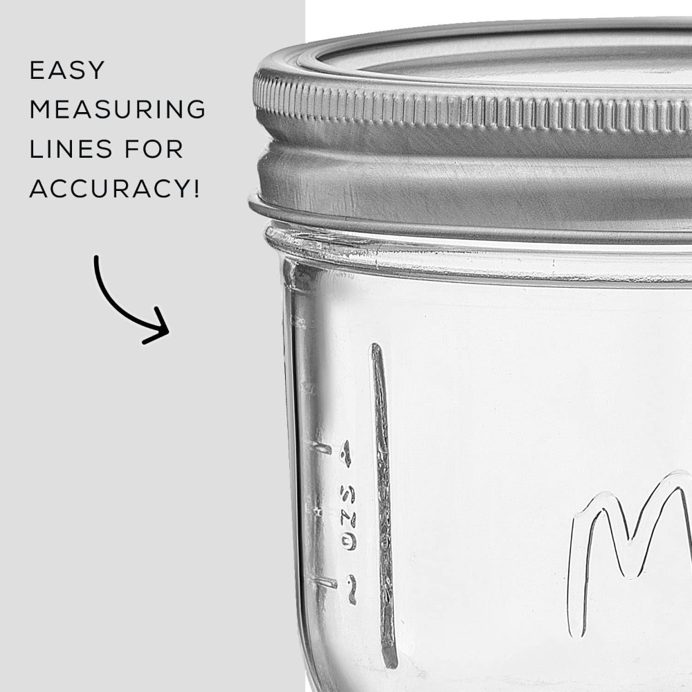 8 Oz Mason Jars with Lids, Lab - Mason Jar 8Oz incelemesi ve fiyatı