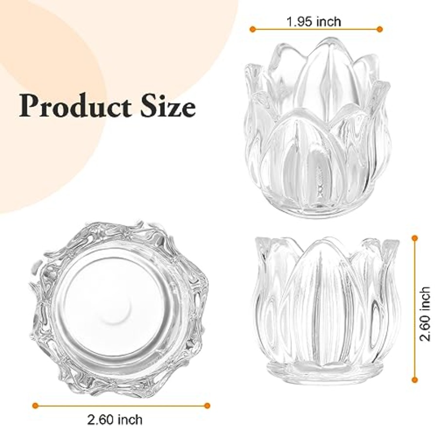 Pcs Votive Candle Holders Thic - Candle Supplies Glass Jars incelemesi ve fiyatı