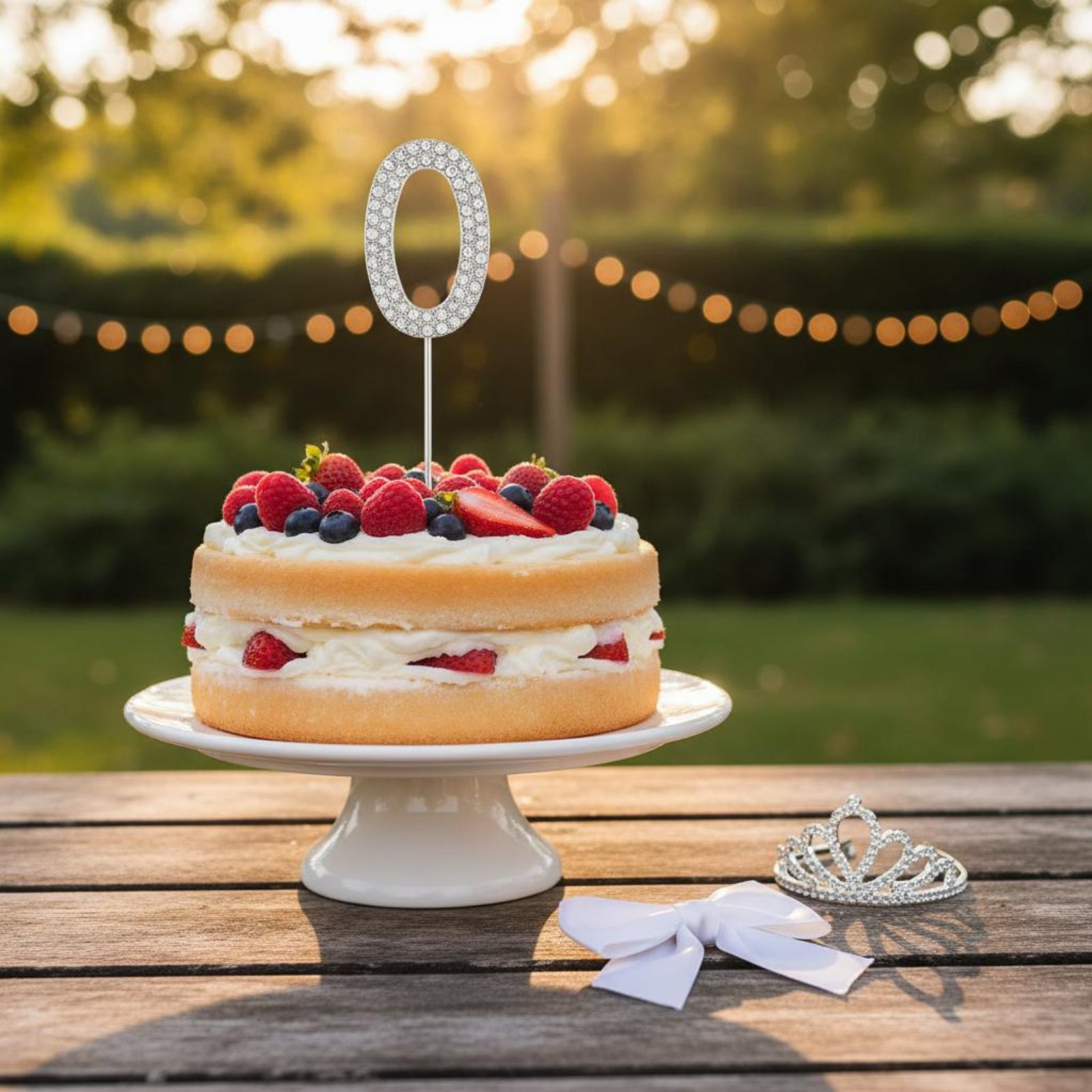 Crystal Crown Cake Topper Spar - Candle. Queen incelemesi ve fiyatı