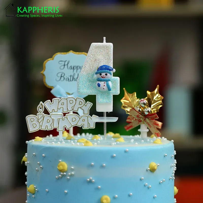 Snowman Birthday Candle for Ca - Candle. Queen incelemesi ve fiyatı