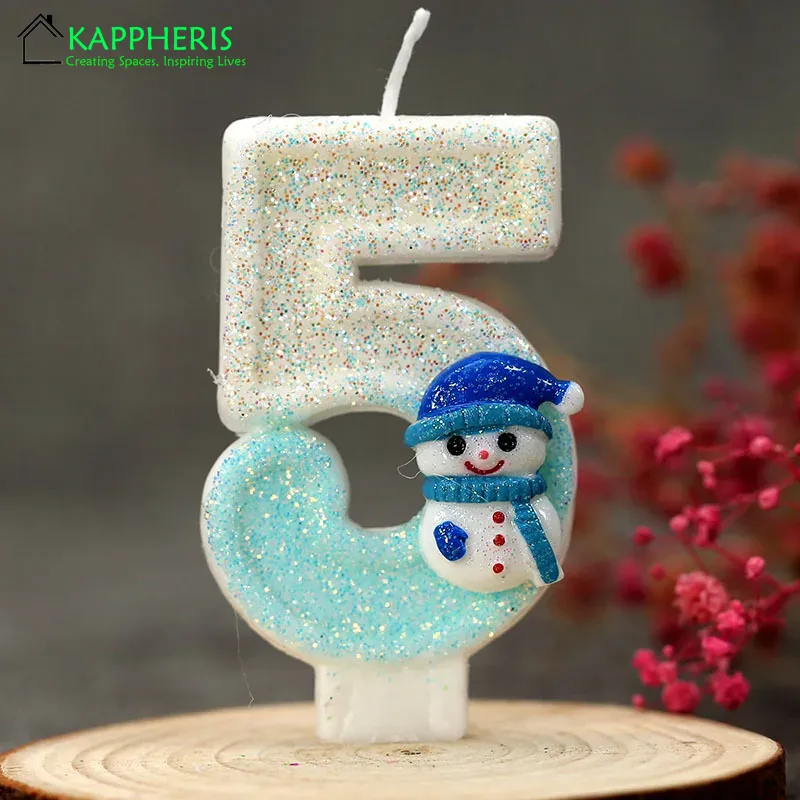 Snowman Birthday Candle for Ca - Candle. Queen incelemesi ve fiyatı