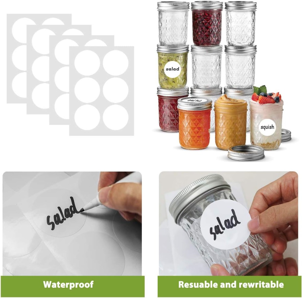 8 oz Mason Jars 24 Pack, Half  - Mason Jar 8Oz incelemesi ve fiyatı