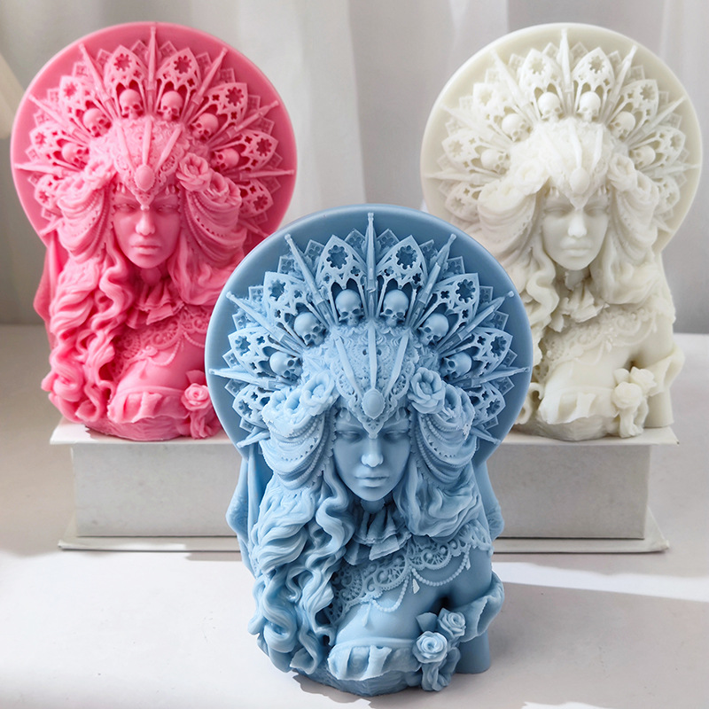 DIY Half body skull head queen - Candle. Queen incelemesi ve fiyatı