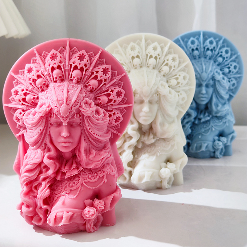 DIY Half body skull head queen - Candle. Queen incelemesi ve fiyatı