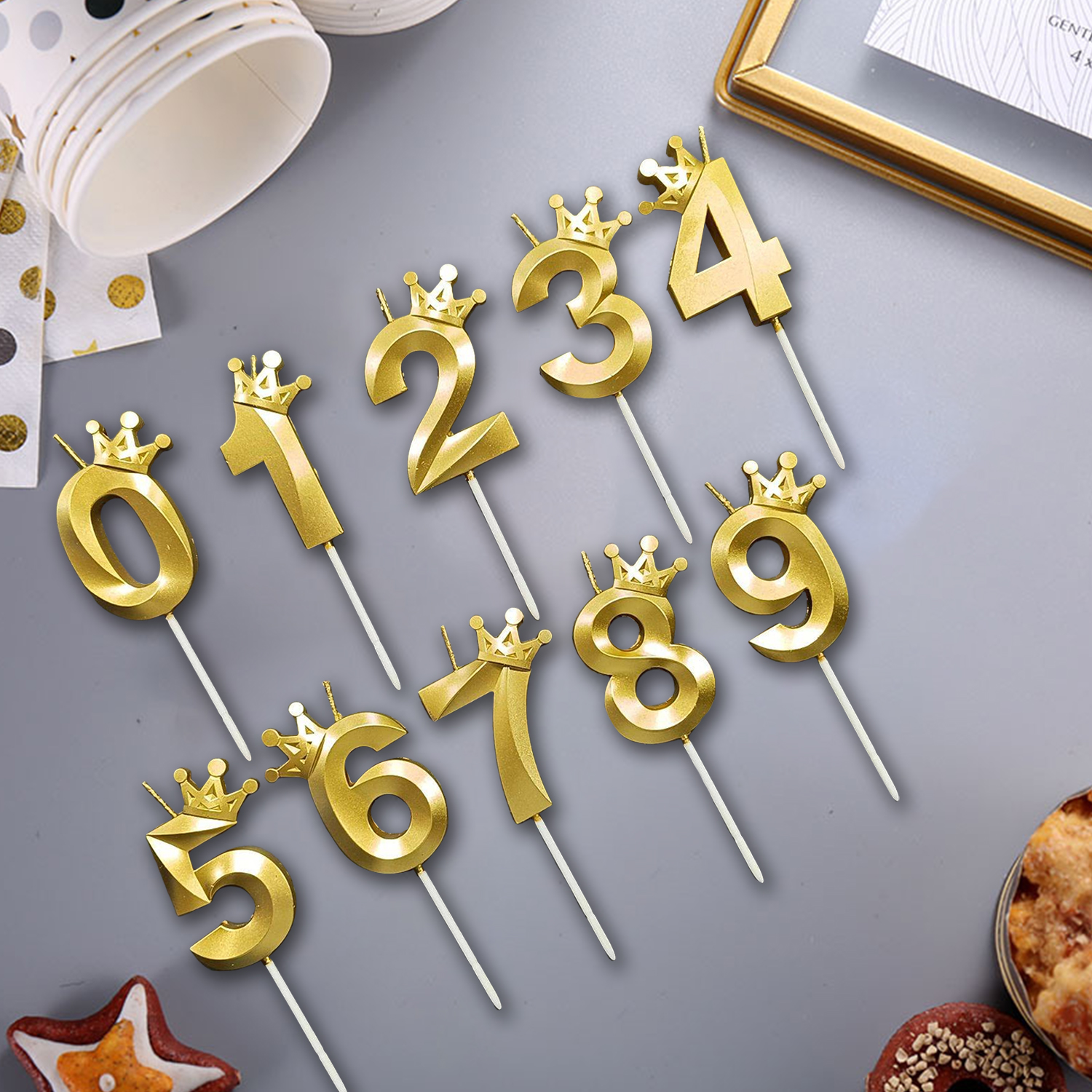 0-9 Number Party DIY Decoratio - Candle. Queen incelemesi ve fiyatı
