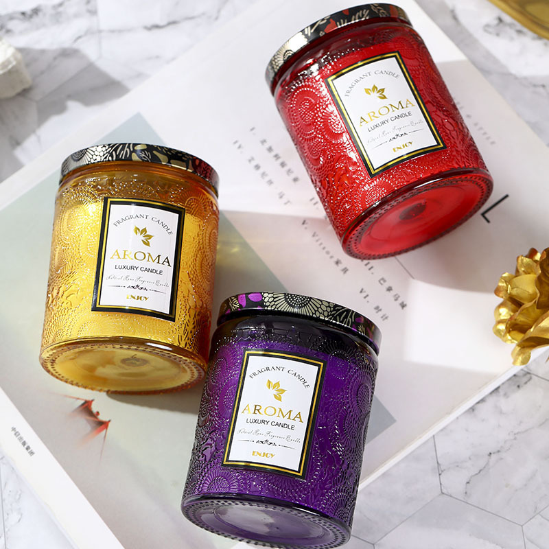 1PC Scented Candle Creative Em - Candle Supplies Glass Jars incelemesi ve fiyatı