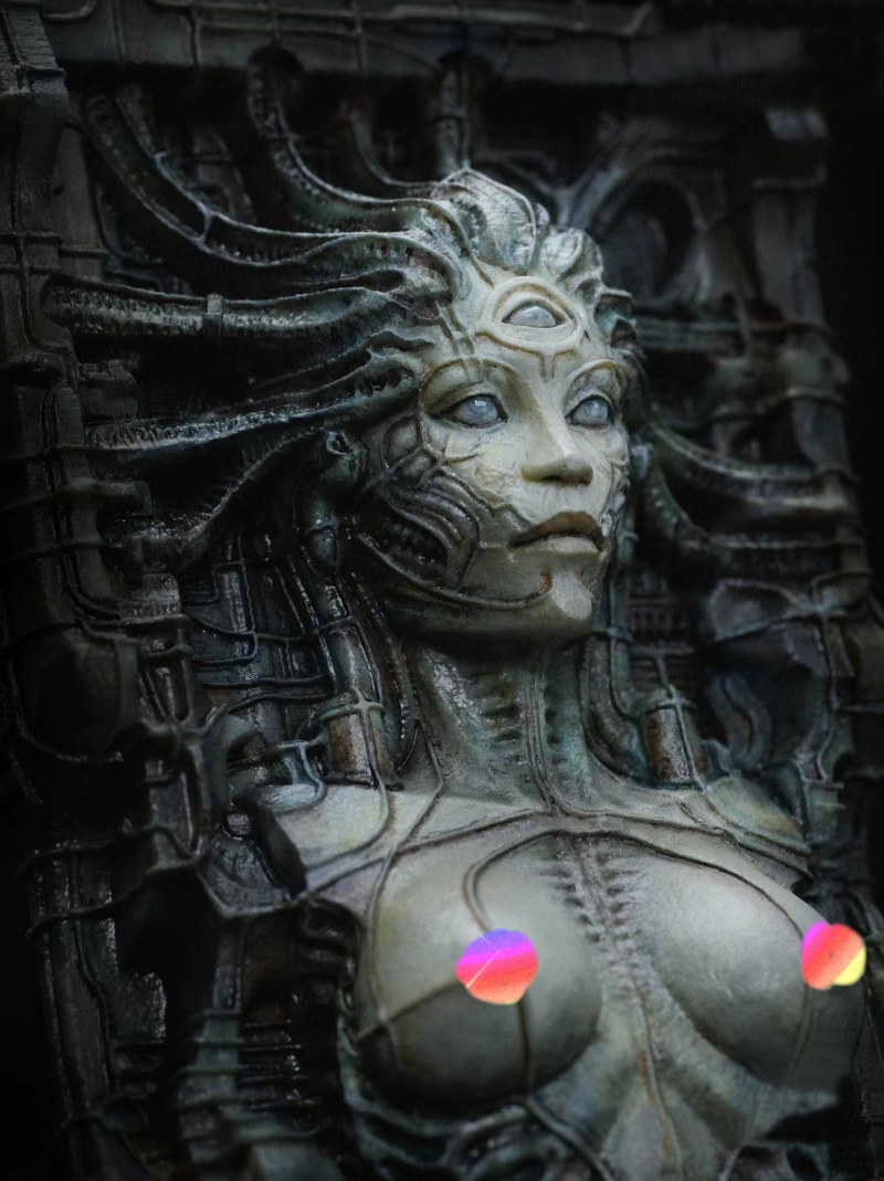 Silicone Mold Alien Queen DIY  - Candle. Queen incelemesi ve fiyatı