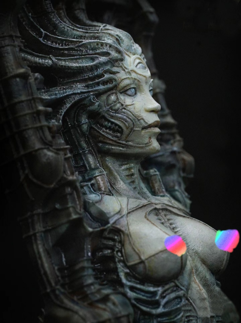 Silicone Mold Alien Queen DIY  - Candle. Queen incelemesi ve fiyatı