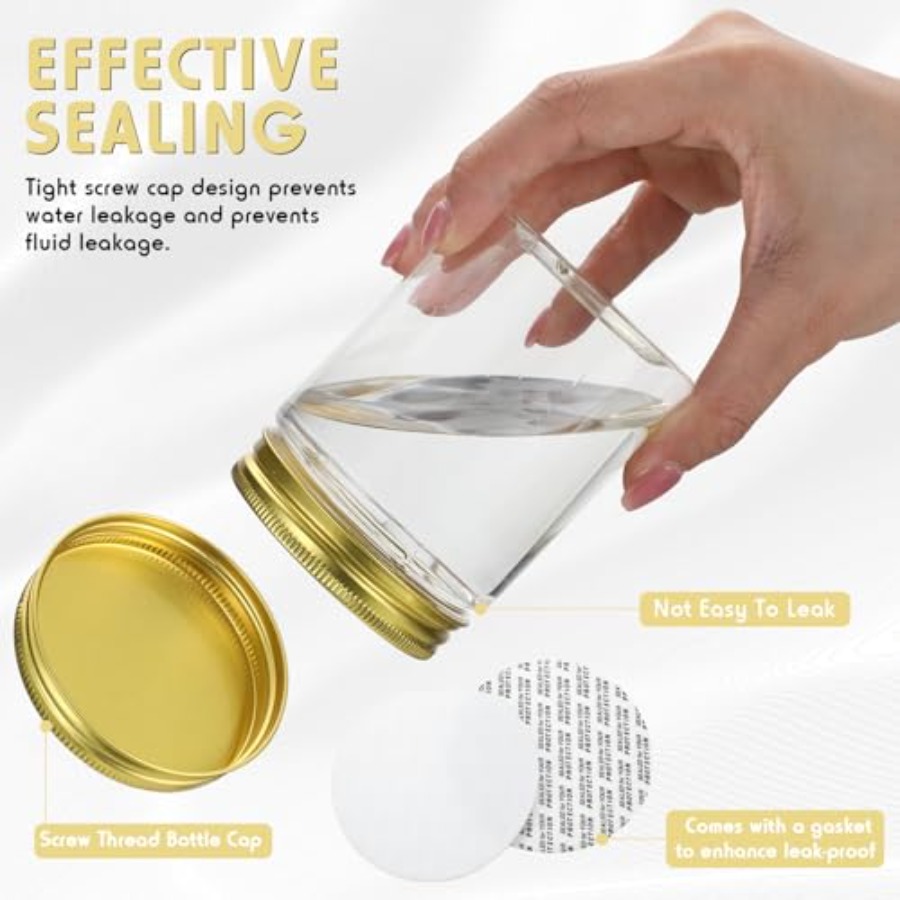 200 Pcs 8 oz Clear Plastic Mas - Mason Jar 8Oz incelemesi ve fiyatı