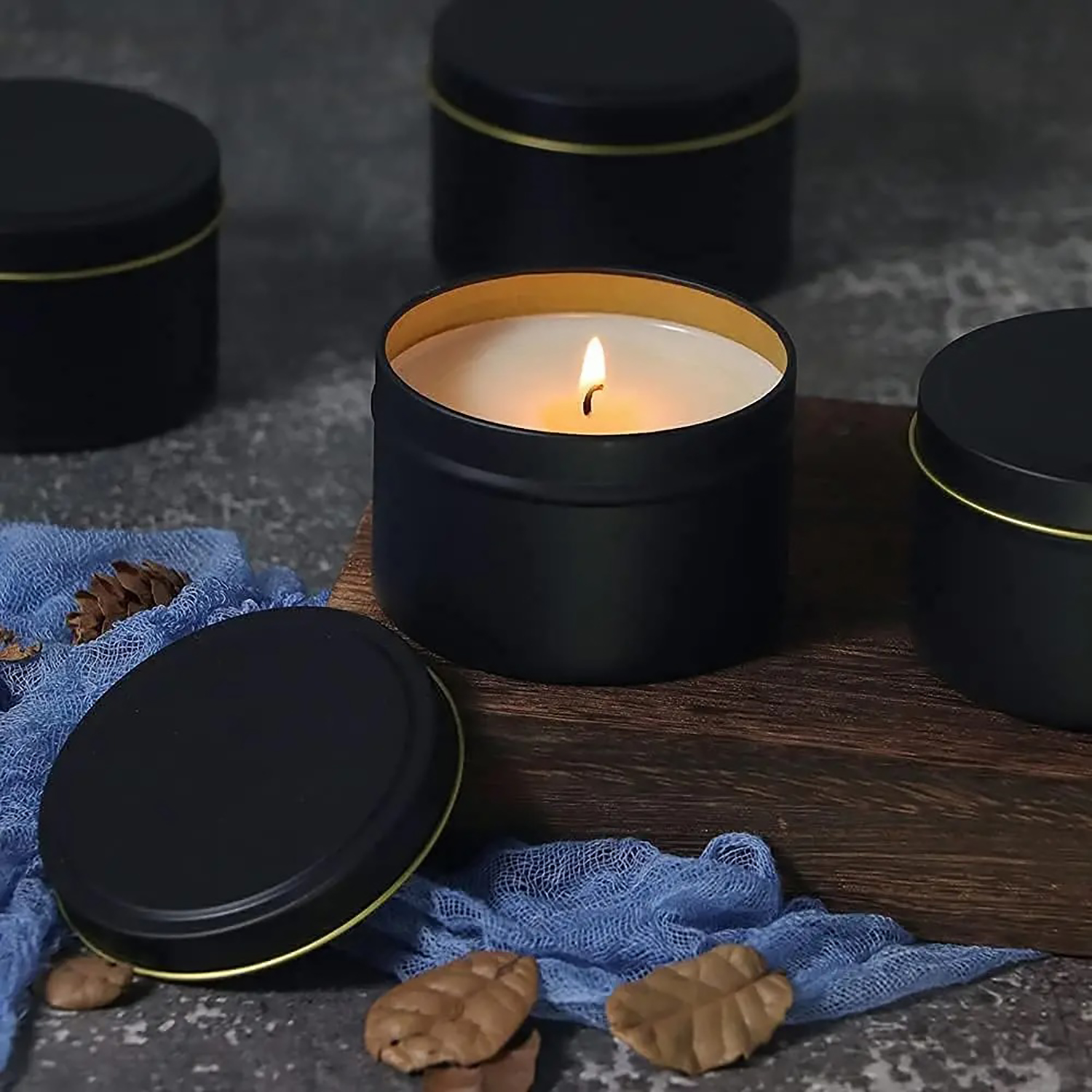 4oz/ 8oz Candle tins with lids - Mason Jar 8Oz incelemesi ve fiyatı