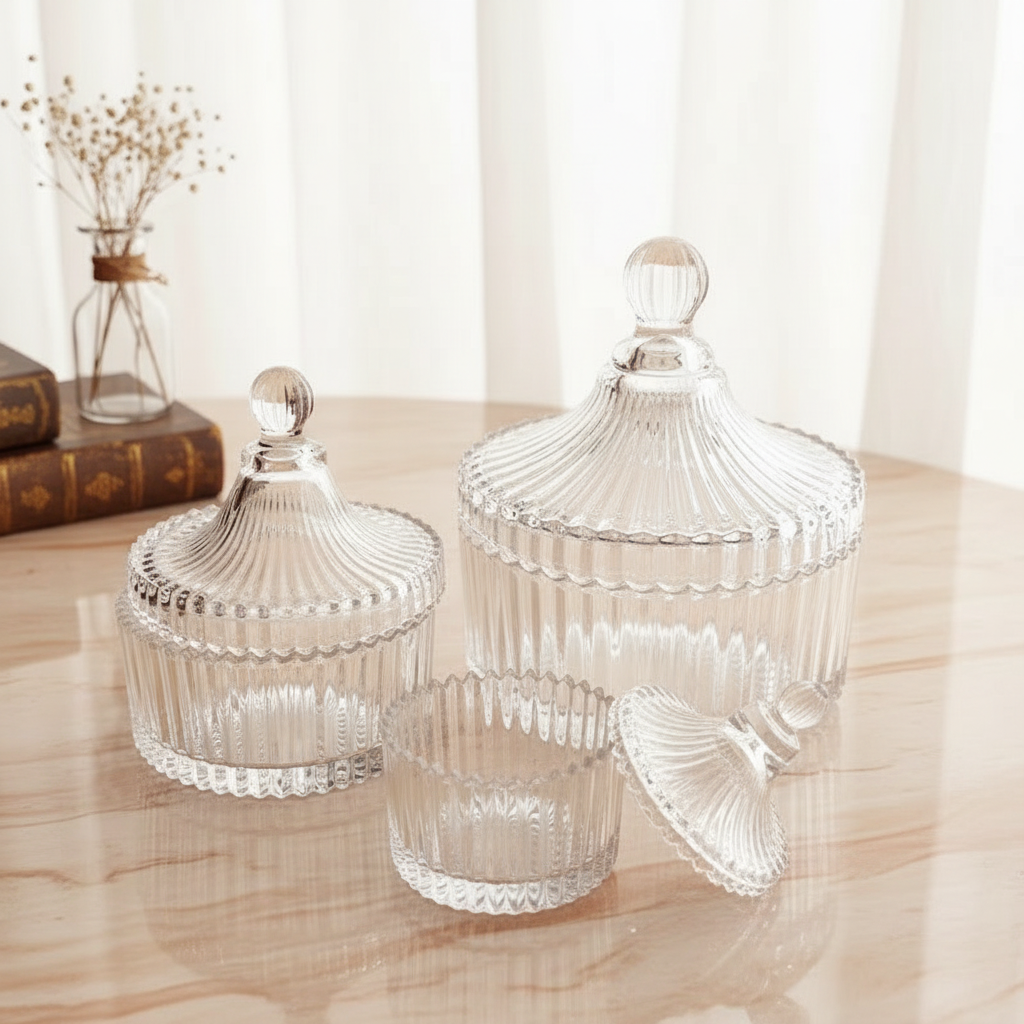 Transparent Candle Glass Jars  - Candle Supplies Glass Jars incelemesi ve fiyatı