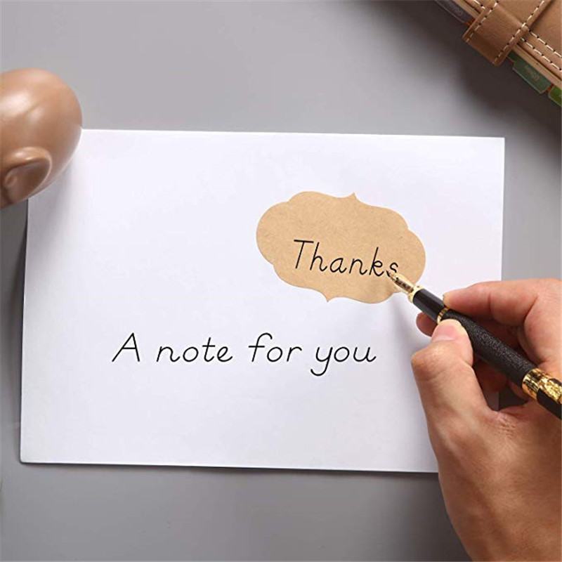 250Pcs Kraft Stickers Paper La - Candle Supplies Glass Jars incelemesi ve fiyatı