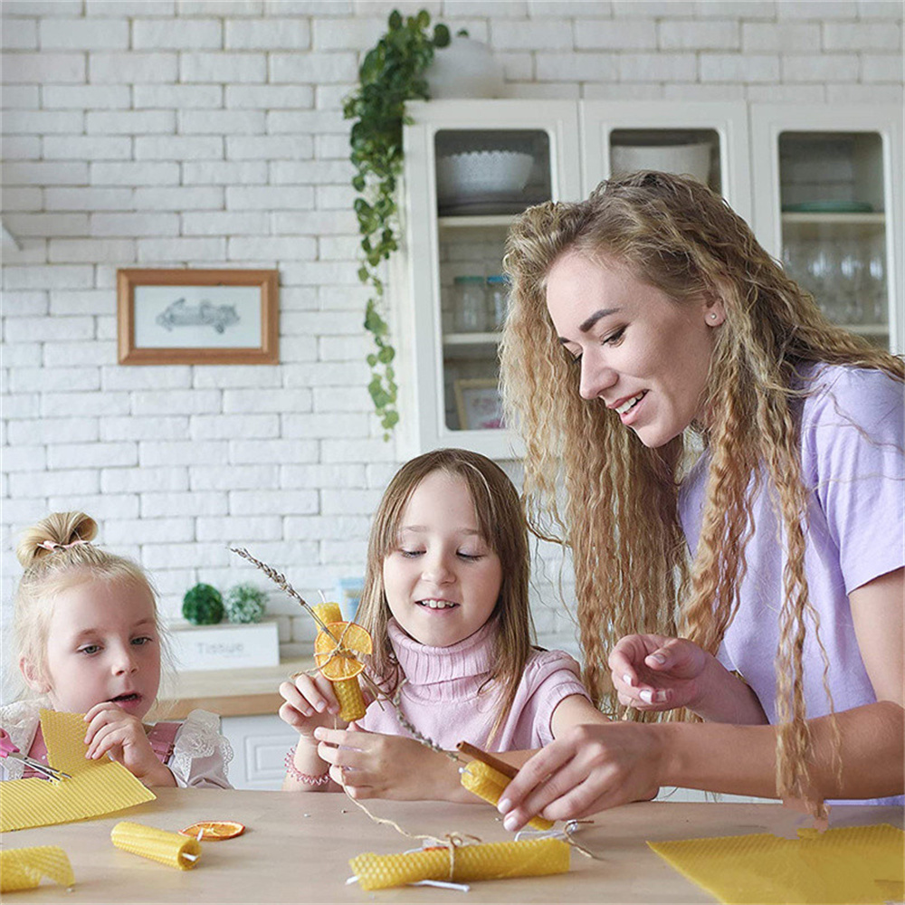 12 pcs Beeswax Thin Sheets Kit - Beeswax Sheet Roll incelemesi ve fiyatı