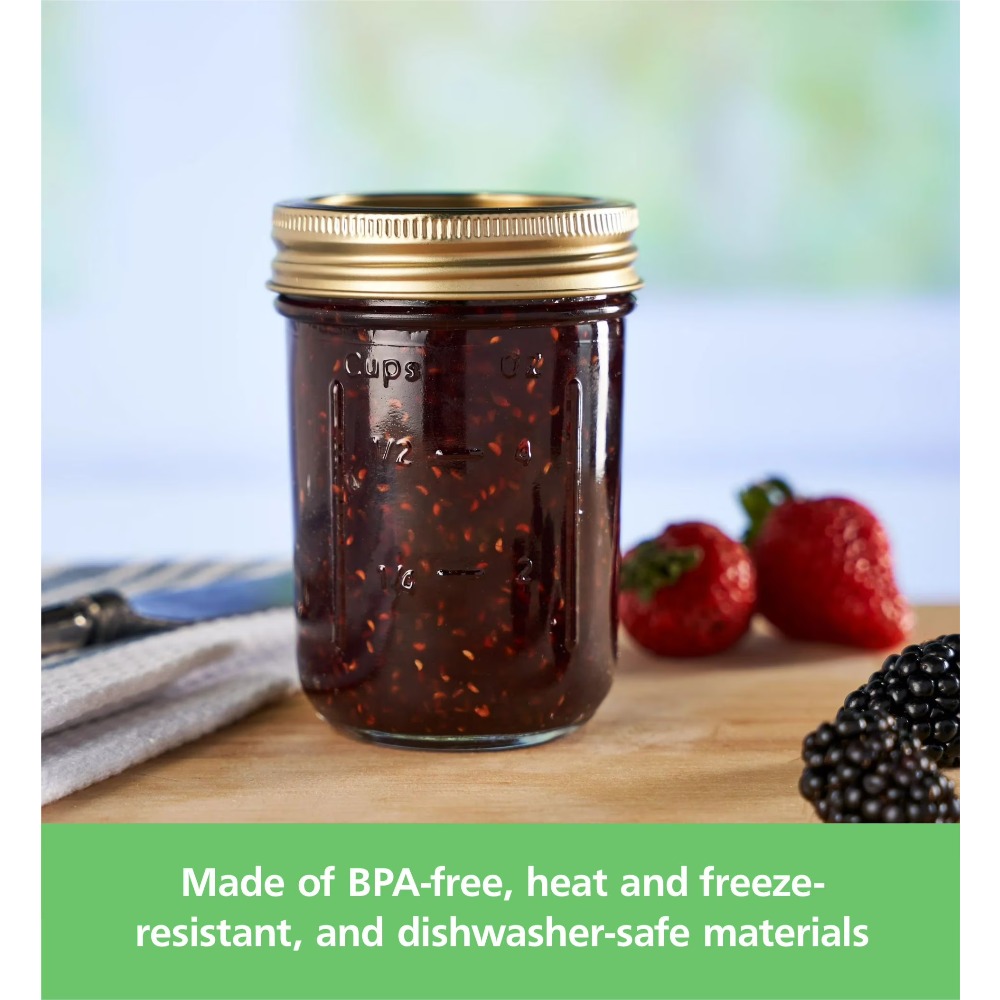 Half Pint Mason Jars 8 oz Regu - Mason Jar 8Oz incelemesi ve fiyatı