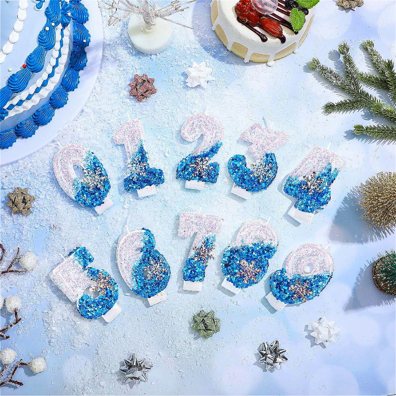Frozen Birthday Candle Snow Qu - Candle. Queen incelemesi ve fiyatı