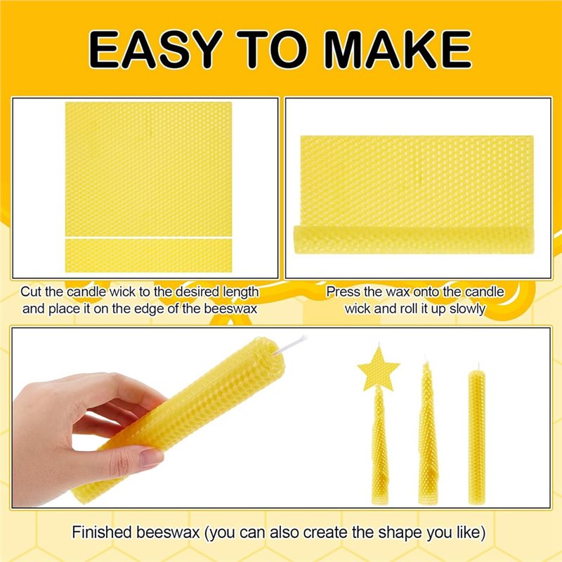 ABFI Beeswax For Candle Making - Beeswax Sheet Roll incelemesi ve fiyatı