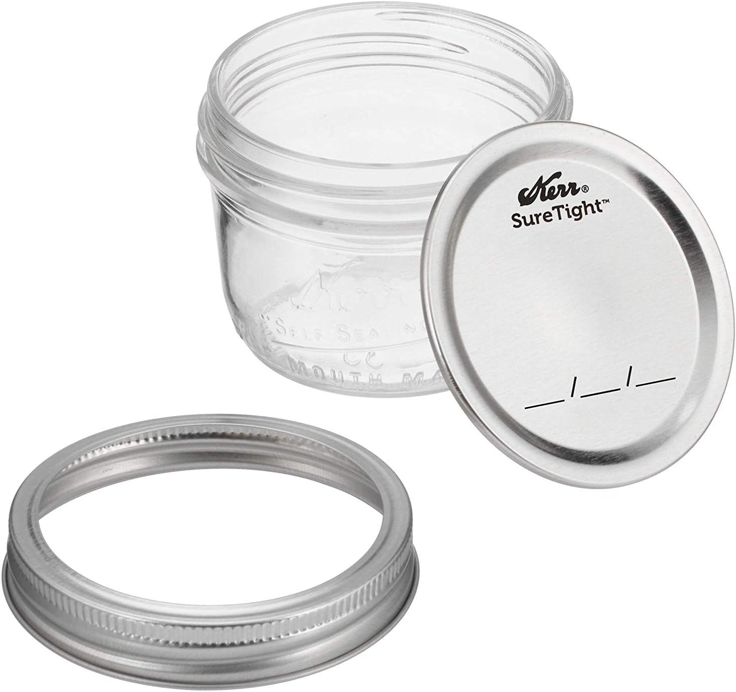 Wide Mouth Half-Pint Glass Mas - Mason Jar 8Oz incelemesi ve fiyatı